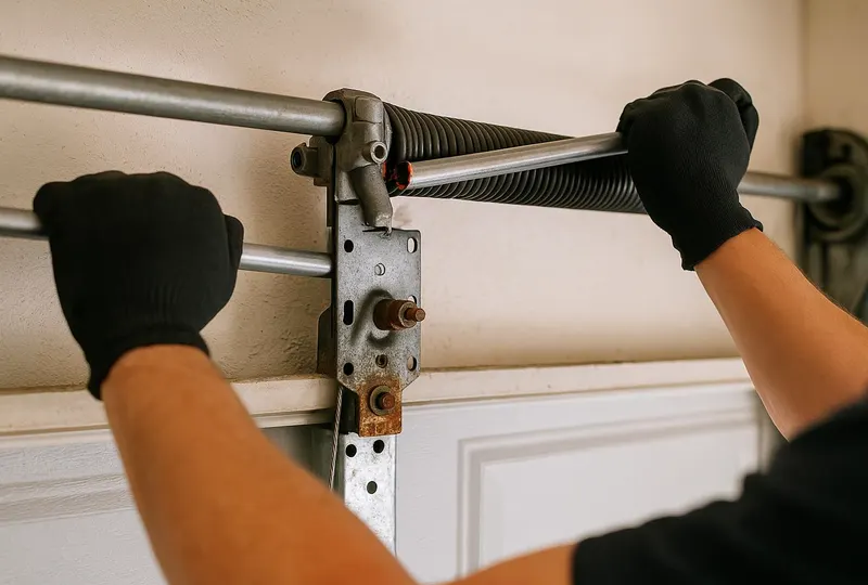 Garage Door Spring Repair in Fountain